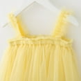 thumbnail image 5 of Coerni Toddler Baby Girl Tulle Tutu Dress Sleeveless Layered Dresses Princess Birthday Parties Dress Summer Beach Clothes, 5 of 7