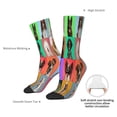 thumbnail image 4 of Lsque Cute doggies Printed Men's Crew Socks, Soft Durable Breathable Moisture-Wicking with Odor Control Cotton socks, 4 of 6