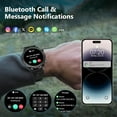 thumbnail image 4 of Smart Watch for OnePlus 9 Pro - with LED Flashlight, 1.43" AMOLED Display, Outdoor Smartwatch with Compass/Altitude/Air Pressure, Waterproof Fitness Tracker Watch, 4 of 5