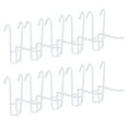 thumbnail image 1 of Uxcell 10 Ganchos para Pared de Rejilla, Ganchos de Exhibición para Panel de Rejilla de 2 Pulgadas, 1 of 7