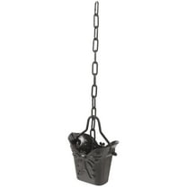 LABSERRON 1Set Metal Hanging Rain Chain in Butterfly Shape for Enhancing Garden Aesthetics and Drainage