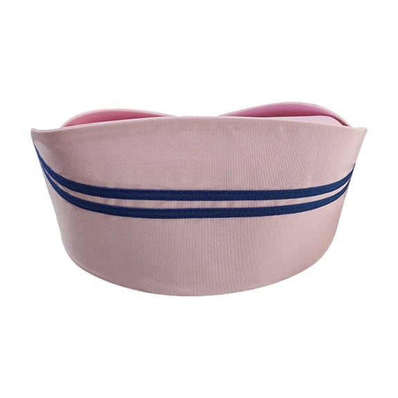 MIASHUI Women's Light Pink Thick Nurse Cap with Tails, Doctor Style Hat for Medical Workers, Practical Hat for Hospital Use Light Pink