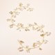 thumbnail image 4 of Accesorio para el cabello de boda tocado de perlas de estilo exquisito de 50 cm de longitud brillante para la decoración del peinado ANGGREK Otros, 4 of 7