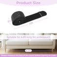 thumbnail image 4 of Under Couch Guards Toy Blocker - Strap Barrier for Under Sofa, Bed & Furniture Bottom Stop Things from Going Under | Easy to Install Gap Bumper Stopper for Toys (13.1 Ft by 3 Inch), 4 of 9
