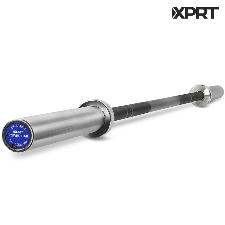 20.4kgプレート×2枚(BARBELL STANDARD) XPRT Fitness 20KG Olympic Power Bar Weightlifting