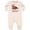 Natural Heather, variant on Inktastic I Got My 2 Front Teeth for Christmas Cute Walrus Baby Fleece Romper