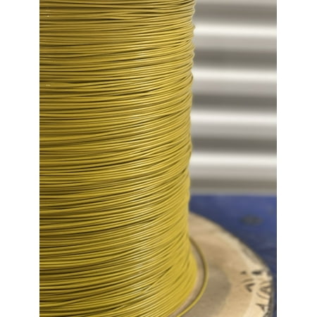 

Laureola 1/16 to 3/32 PVC Coated Yellow Color Galvanized Cable 7x7 Strand Aircraft Cable Wire Rope (1000 ft)