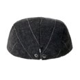 thumbnail image 4 of WITHMOONS Wool Blend Flat Cap Classic Herringbone Ivy Gatsby Hat YZ30100 (Brown), 4 of 5