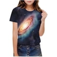 thumbnail image 2 of Boys Girls Toddler Short Sleeve T-Shirt with Fun Print, Soft Breathable Fabric for Casual Everyday Wear, 2 of 9