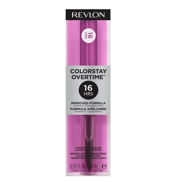 Labial Líquido Duo Revlon ColorStay Overtime 520 Neverending Purple 2.0 ml