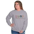 thumbnail image 4 of Boop Life Cute Betty Pudgy Adorable Women Crewneck Sweatshirt Brisco Brands S, 4 of 6