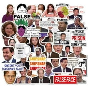 The Office Stickers Pack of 50 Stickers - The Office Stickers for Laptops, The Office Laptop Stickers, Funny Stickers