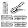 thumbnail image 1 of 60 Pcs Garden Clips,greenhouse Stainless Steel,greenhuose Clips For Netting,have A Strong Grip, 1 of 5