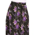 thumbnail image 5 of Women's Casual Floral Printed A Line Ribbon Belted Knee Length Midi Skirt, 5 of 6