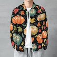 thumbnail image 6 of Lightweight Jacket for Men - Daisy Maple Leaf Cuteness Casual Zip Up Bomber Jacket Men Spring Fall Windbreaker Coat with Pocket, 6 of 6