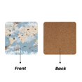 thumbnail image 2 of Xecao Animals Travel World Map for MDF Cork Coaster 4 Pcs,Drink Coasters,Suit for House Warming Gifts New Home ,Coffee Table Decor-Square, 2 of 7