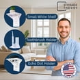 thumbnail image 3 of Percha eléctrica BeraTek Industries con estante Outlet Shelf con almacenamiento de cables, 3 of 9