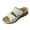 White_003, variant on Women’s Dual Adjustable Hook & Loop Slide Sandals, Acupressure Massage Insole Wedge Platform Open Toe Slip On Casual Walking Mules Red 7.5(EU-39)