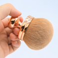 thumbnail image 5 of 74mm Wide-headed Kabuki Brush For Bronzers Blend Self Tanning Applicator, Oval Face Leg Makeup Brush With Drawstring Bag，Makeup Brush For Self Tanner, Self Tan Back Applicator, 5 of 5