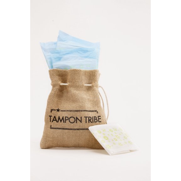 Tampon Tribe 100% Organic Cotton Pads 10Day&10Night Always High Absorbency Toxic-Free