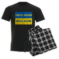 thumbnail image 6 of CafePress - You'Ll Never Walk Alone Pro Ukraine Pajamas - Men's Dark Loose Fit Cotton Pajama Set, 6 of 7