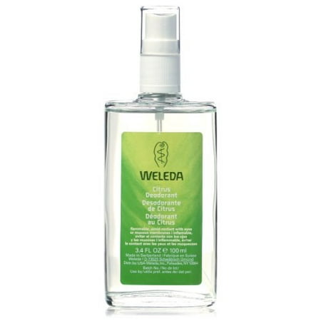 Weleda, Deodorant, Citrus, 3.4 oz Spray
