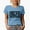 Baby Blue, variant on Another Fine Day Ruined by Adulthood, Adulting Themed Quote, Groovy Retro Wavy Text Merch Gift, White T-Shirt, 2XL