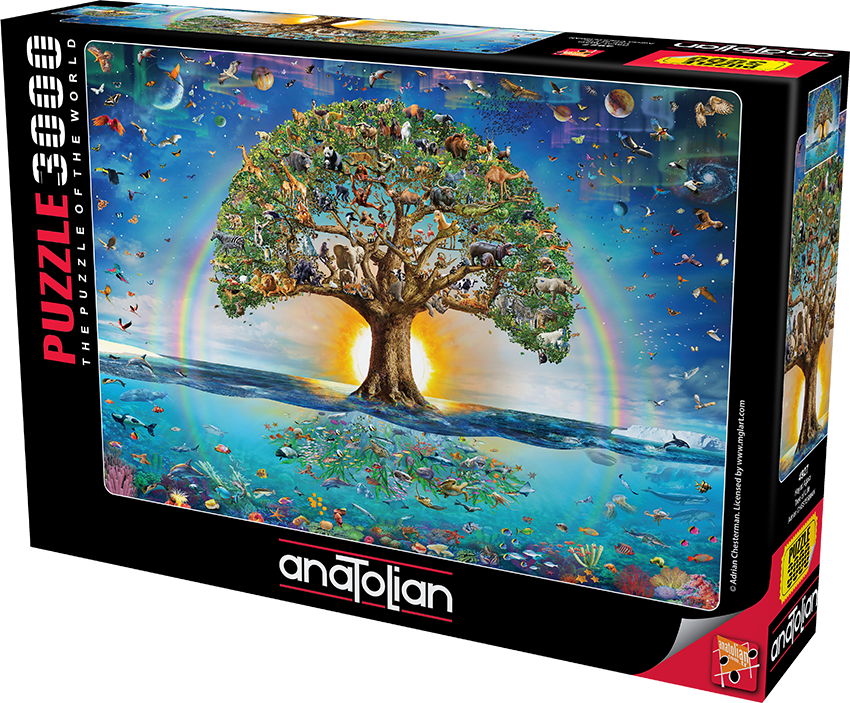 Anatolian Puzzle - Tree of Life, 3000 Piece Jigsaw Puzzle, 4927