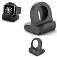 thumbnail image 3 of Reemplazo de base de silicona para iReloj Reloj Stand InteligenteReloj Nightstand Charging Dock, Negro Inevent EL2279-01, 3 of 7