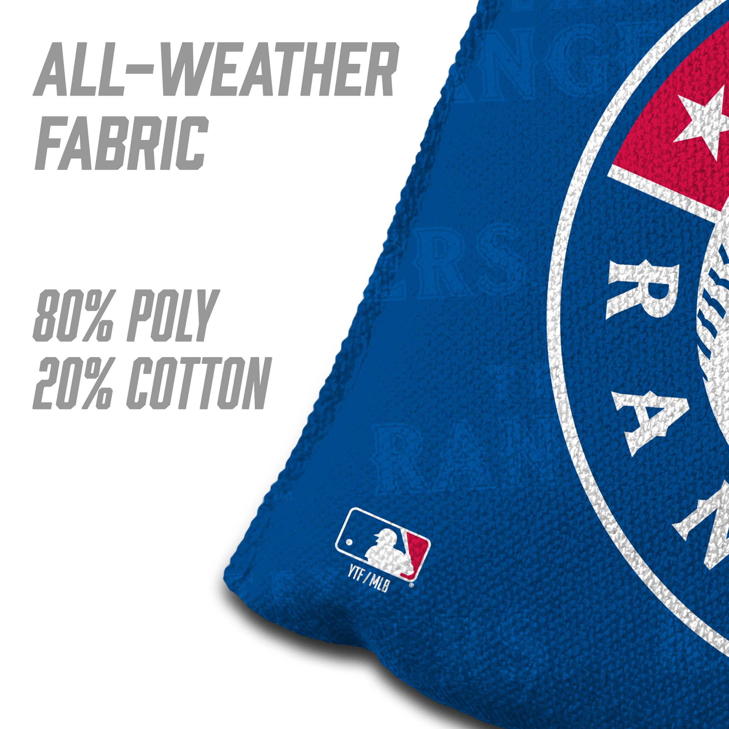 MLB Texas Rangers Cornhole Bags - 4PK - Blue