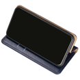 thumbnail image 4 of KAIYANG Funda de cuero magnética para teléfono móvil Nokia X10-X20, color sólido, estilo marrón, Nokia X10 5G, color negro, 4 of 5
