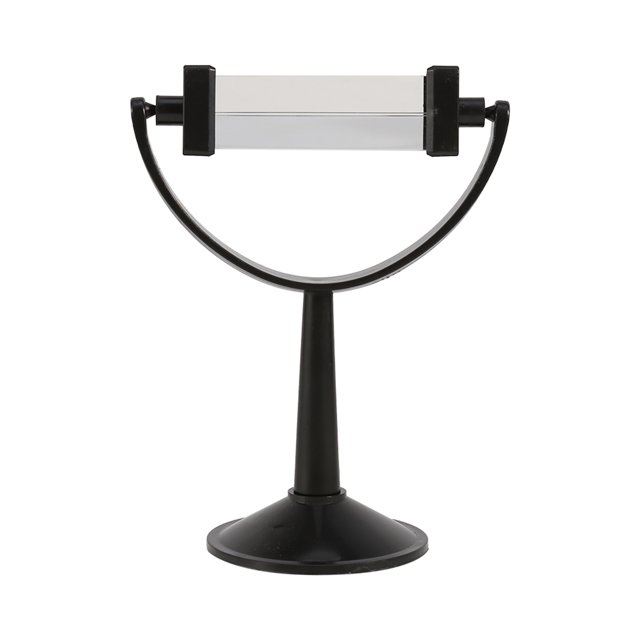 Optical Glass Triple Triangular Prism With Stand Physics Light Spectrum, Equilateral Prism