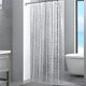 thumbnail image 5 of Cortina de ducha impermeable Resistente al moho 180*180 CHAO 3D Adoquines 180 x 200 cm con 12 anillas de ganchos, 5 of 5