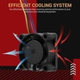 thumbnail image 4 of 2510 DC 5V 4Pin PWM Function Double Ball Bearing Hot End Cooling Fan, 4 of 5