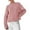 Grey Pink, variant on PRETTYGARDEN Women's Chunky Knit Sweaters Fall Long Sleeve Mock Neck Oversized Pullover Tops Winter Fashion Clothes