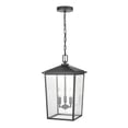 thumbnail image 3 of 2973-PBK Millennium Lighting Fetterton - 3 Light Outdoor Pendant-19.75 Inch Tall and 11 Inch Wide-Powder Coated Black Finish, 3 of 6