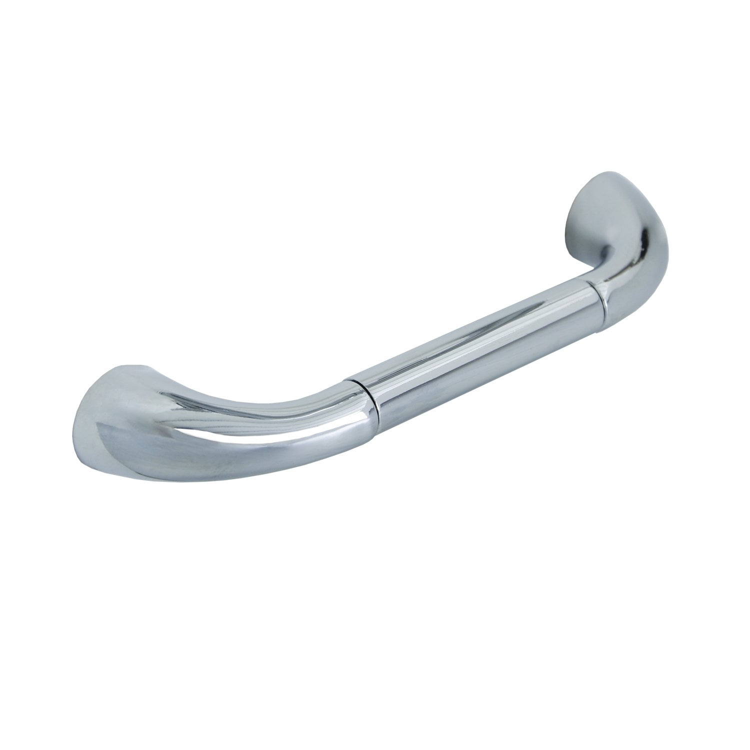 Utopia Alley 10pcs Tempo Pull Handle - Decorative Cabinet Drop Pull Handles- Vintage Cabinet Hardware with Hand Finished Polished Chrome - Metal Drawer Pull Handle, 5.0" Center to Center