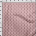 thumbnail image 4 of oneOone Viscose Chiffon Light Pink Fabric Floral Craft Projects Decor Fabric Printed By The Yard 42 Inch Wide, 4 of 5