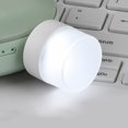 thumbnail image 3 of 2 piezas de luces de noche alimentadas por USB, luces de noche LED, sala de estar, baño, lámparas de emergencia, escalera, armario, suministros Iluminación y accesorios Luz blanca + cálida 2 piezas Yuarrent HA011964-03, 3 of 6