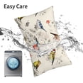 thumbnail image 6 of Pofeuu Little Birds Print Polyester Microfiber Plush Pillowcases, Super Soft and Cozy Pillow Case Covers with Envelop Closure（Pillow core not included）-20"x30", 6 of 6