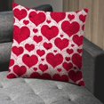 thumbnail image 5 of Throw Pillow Cover Love Heart Home Decor Pillowcase for Sofa 18x18 Inches, 5 of 6
