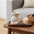 thumbnail image 5 of Rirozkan Ceramic Essential Oil Warmer, Tea Light Candle Holder And Wax Melt Burner, Aromatherapy Diffuser, For Home, Bedroom, And Relaxation Decor, 5 of 6