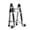 8.5FT(Folbing), variant on WETS 15.42FT Telescoping Ladder 330lbs Load Capacity Aluminum Telescopic Extension Ladder, Multi-purpose Collapsible Ladder for RV，Home or Outdoor Work