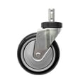 thumbnail image 2 of R&B Wire CSTR88G Laundry Cart 5 in. Mega Caster - Clean Wheel System - Gray, 2 of 3