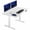 White, variant on VIVO Electric 60” x 24” Stand Up Desk | White Table Top, White Frame