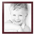 thumbnail image 2 of ArtToFrames 24" x 25" Cherry Picture Frame, 24x25 inch Red Wood Poster Frame (WOM-4333), 3 Pack, 2 of 7