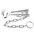 thumbnail image 1 of Vaca de Acero inoxidable, Alicados Bull Ganado Bovino Clip Anillo de la Nariz de Toro Anillo de Nariz Con Herramienta de Traccio de Cadena, 1 of 7