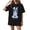 Black #217, variant on Easter Ladies Shirts Plus Size Short Sleeve Spring T Shirt Funny Fashion Bunny Tee Eggs Cute Crew Neck Blouses Light Gray M