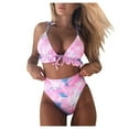 thumbnail image 1 of DPTALR Bikini Rehausseur Taille Haute pour Femmes, Ensemble Deux Pièces, 1 of 8
