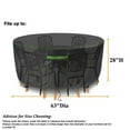thumbnail image 2 of STARTWO Green-Edged Garden and Patio Round Table Cover, 2 of 6